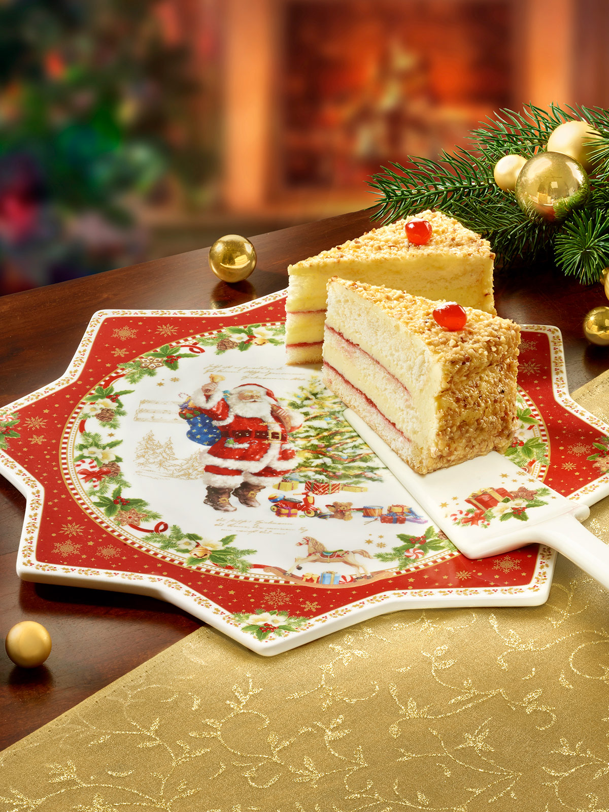 Tortenplatte „Santa“