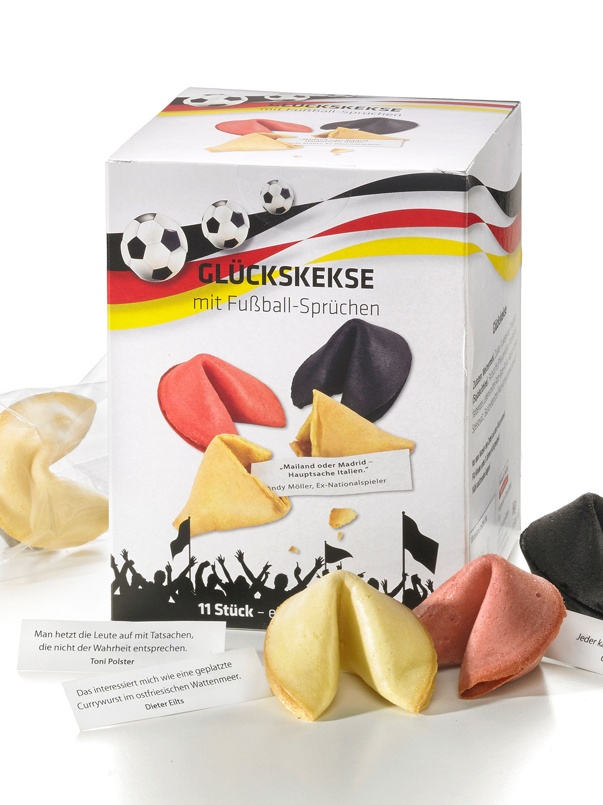 Glückskekse „Fußball“