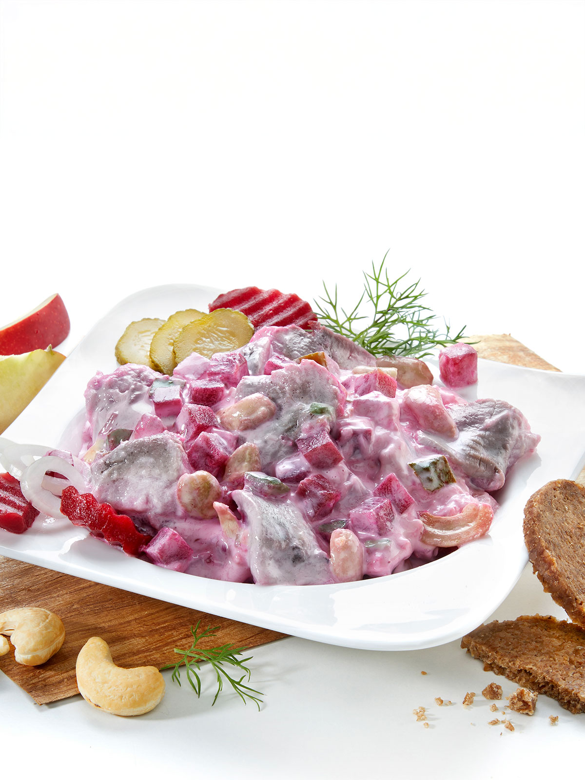 Weihnachts-Heringssalat
