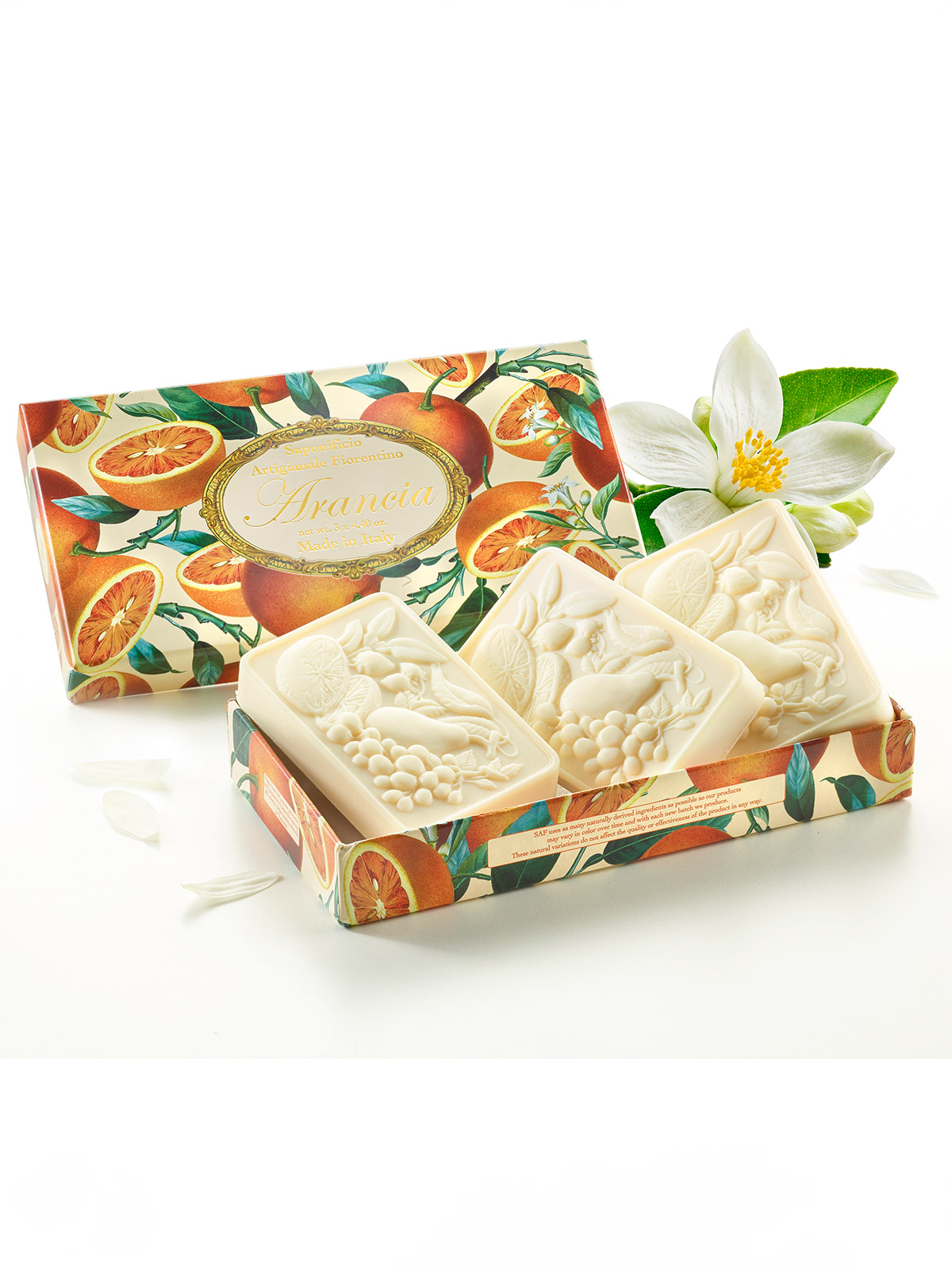 Florentiner Seifen-Trio „Arancia“ Florentiner Seifen-Trio „Arancia“