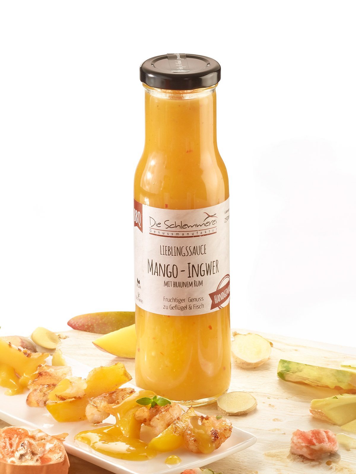 Lieblingssauce „Mango-Ingwer“