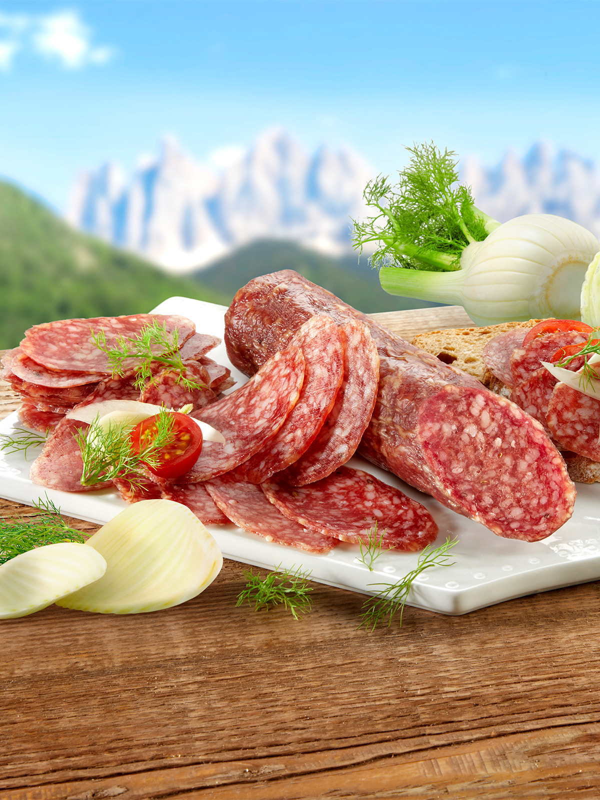 Fenchel-Salami