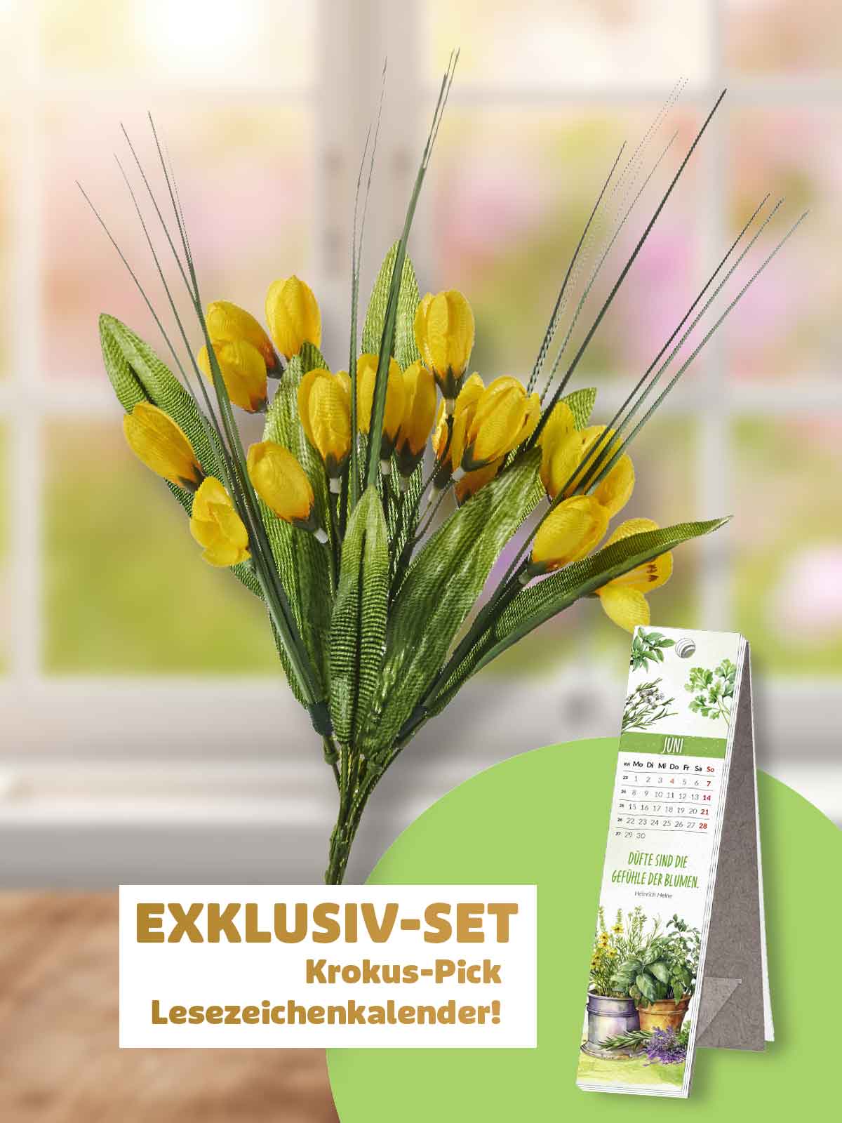 Jubiläums-Set „Frühlingszauber“, gelb