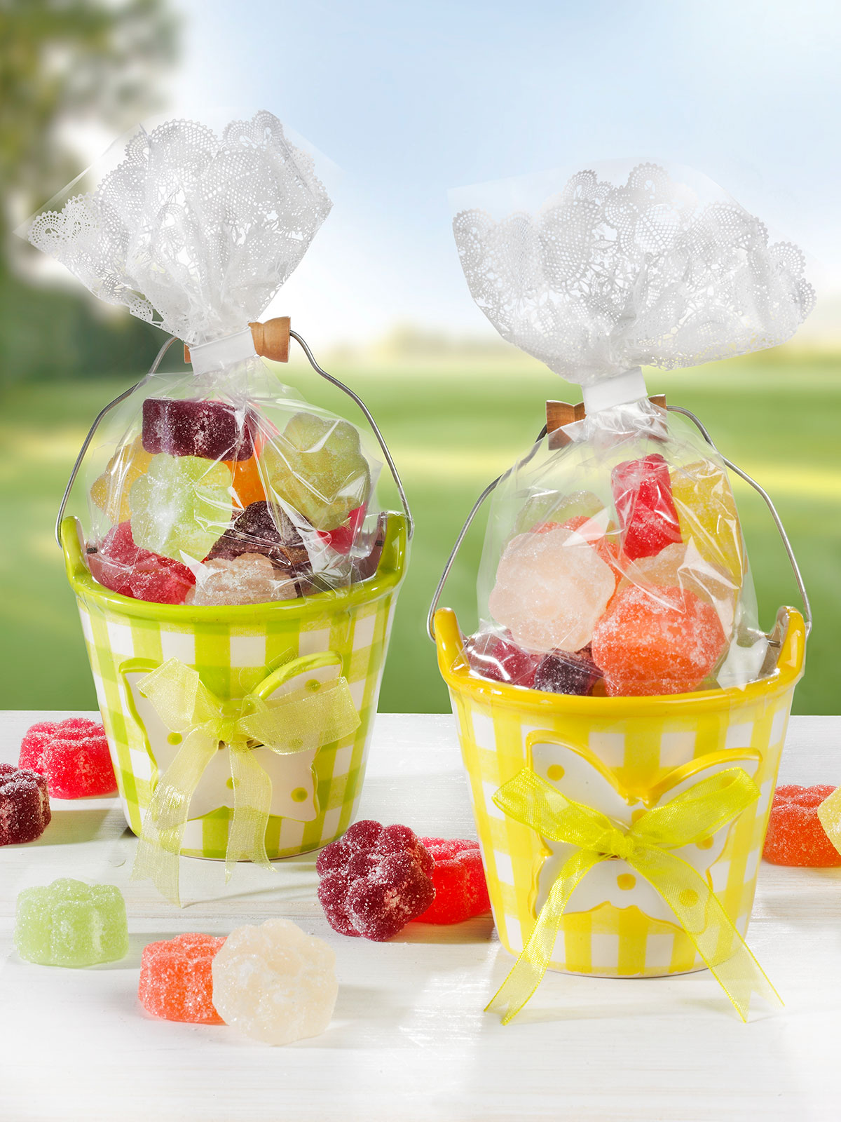Keramik-Töpfchen „Geleeblüten“