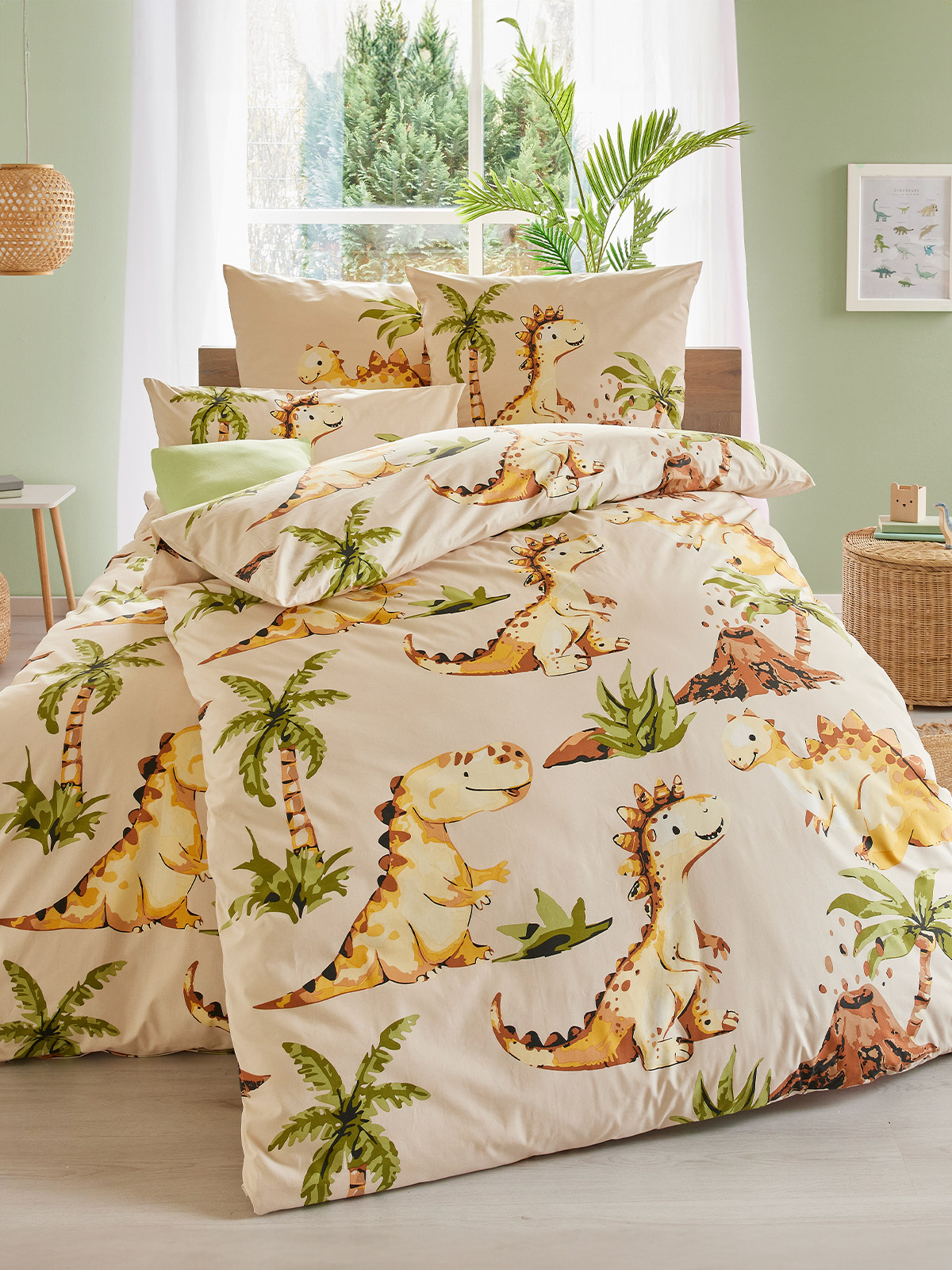Bettwäsche-Set „Dinos“ Bettwäsche-Set „Dinos“