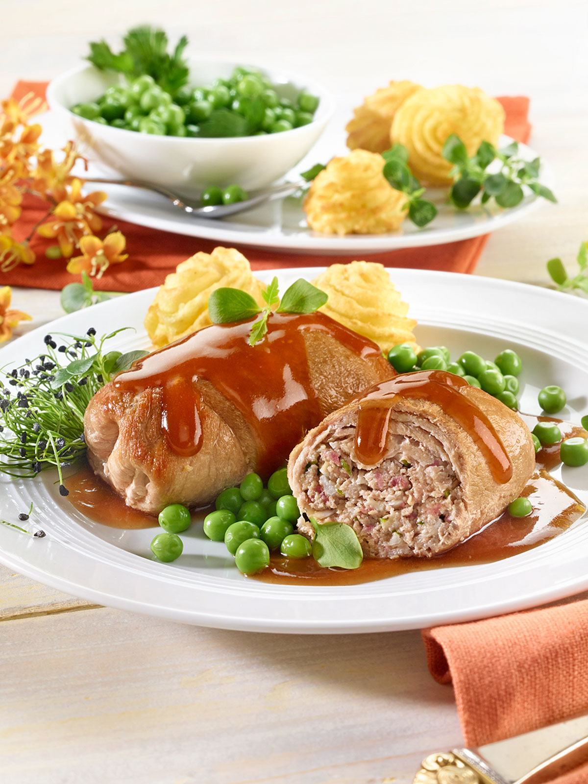 Schweine-Rouladen-Trio  