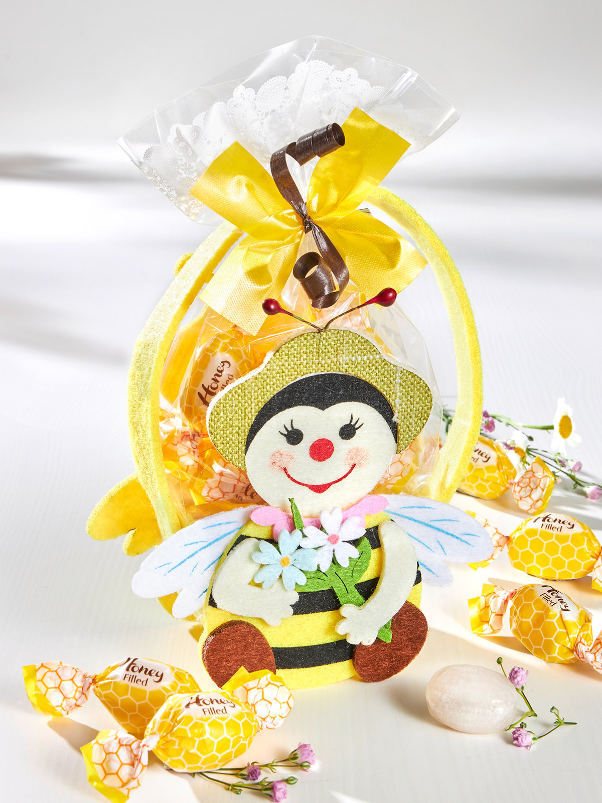 Filztäschchen „Miss Maja“ Filztäschchen „Miss Maja“