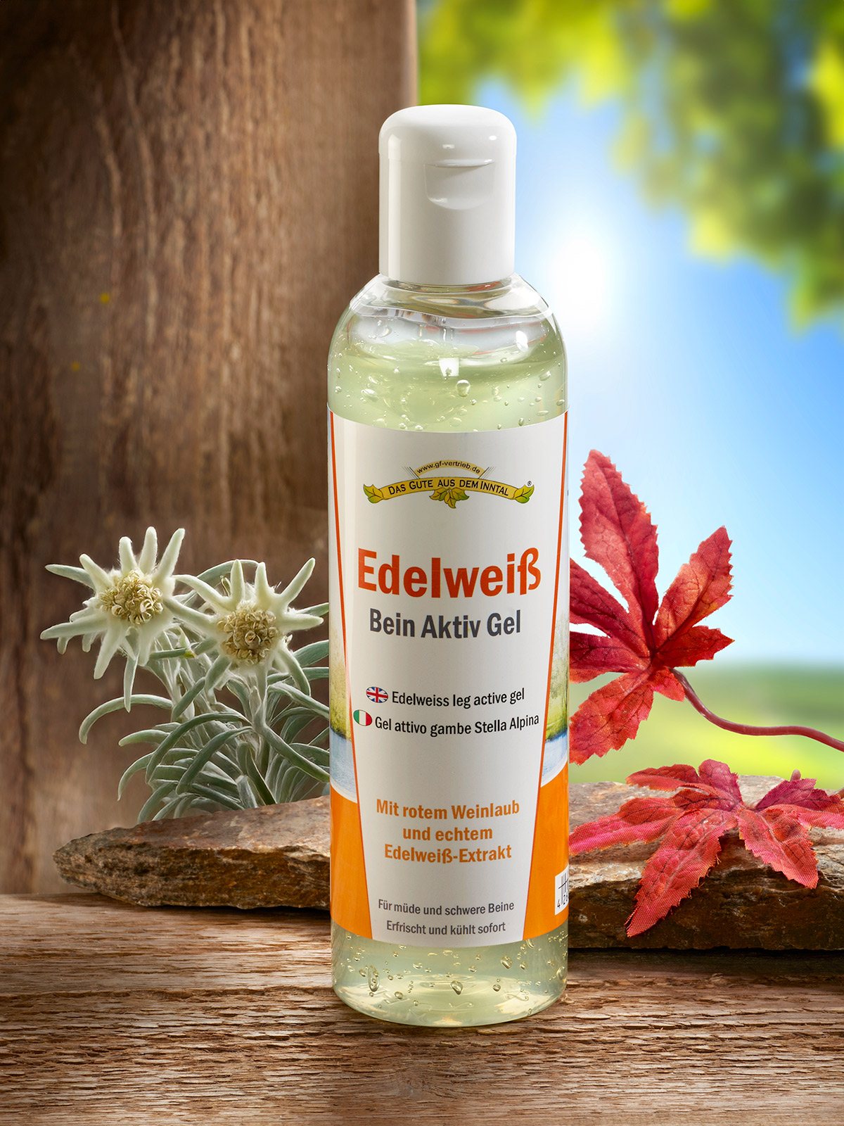 Bein-Aktiv-Gel „Edelweiß“ Bein-Aktiv-Gel „Edelweiß“