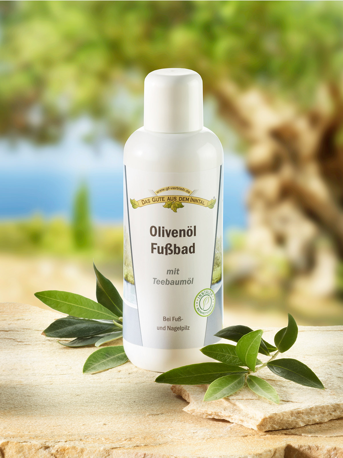 Olivenöl Fußbad