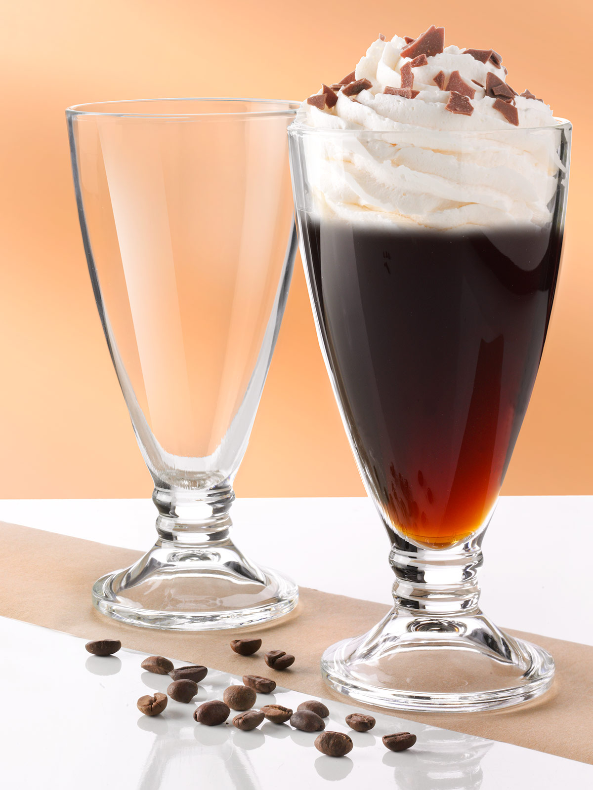 Eiskaffee-Gläser