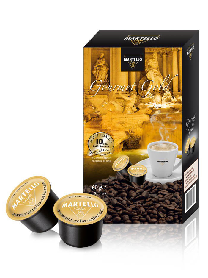 Martello "Gourmet Gold", 50 Kapseln