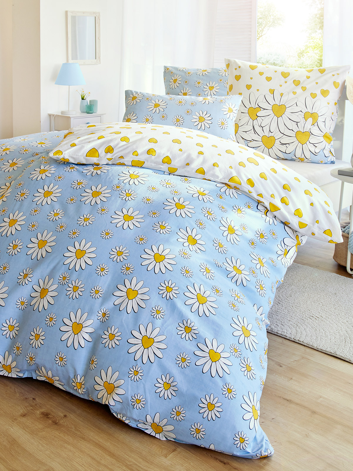 Bettwäsche-Set „Herzchen“ Bettwäsche-Set „Herzchen“