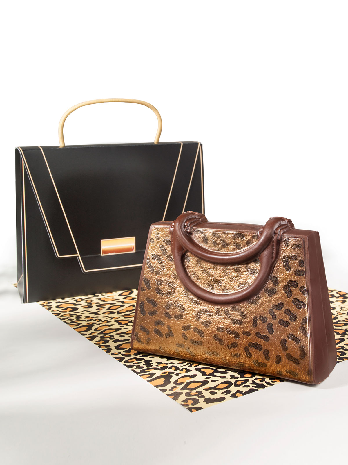 Schoko-Handtasche „Leo“