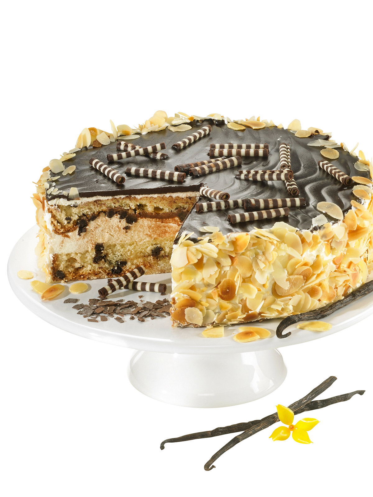 Karamellcreme-Torte 