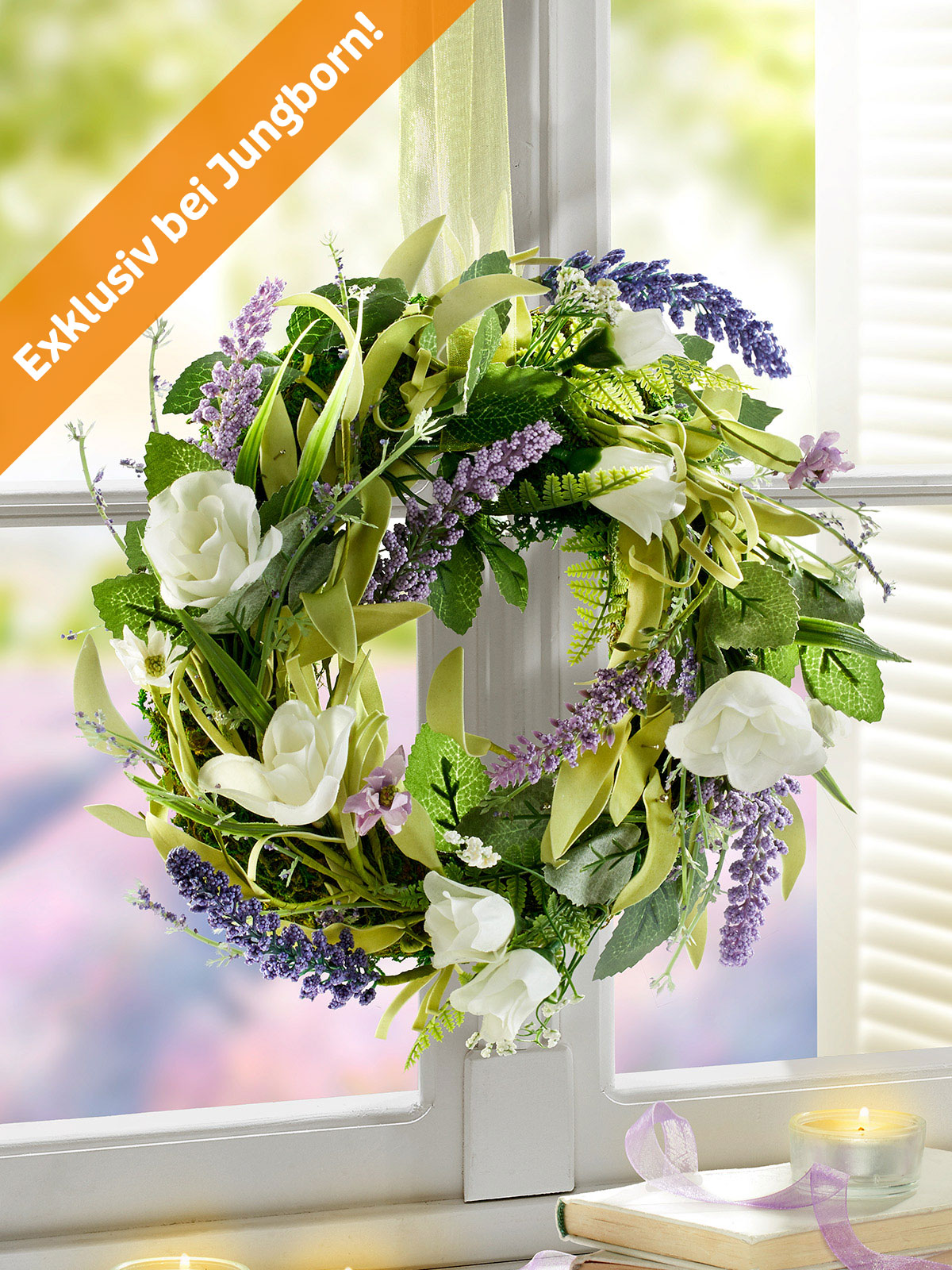 Kranz „Rosen & Lavendel“