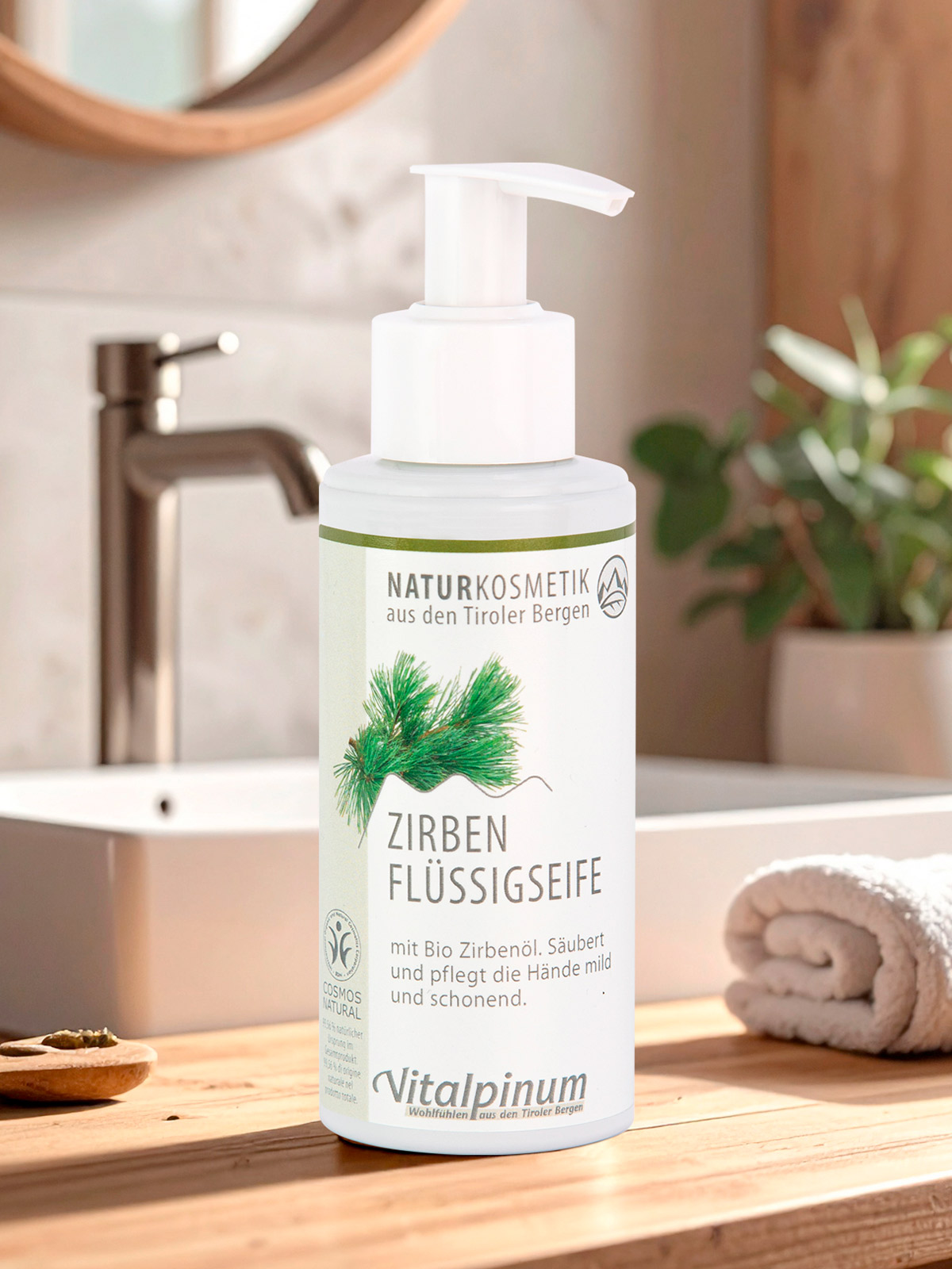 Flüssige Zirbenseife