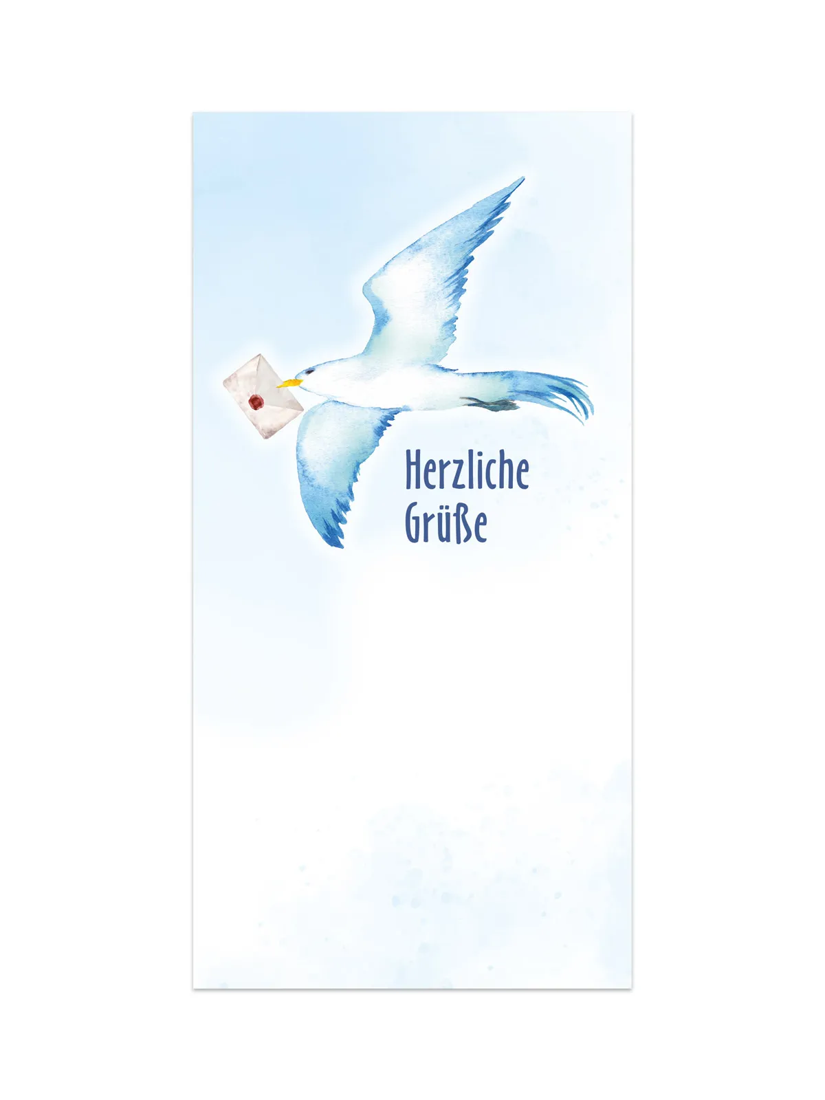 Grußkarte „Herzliche Grüße“