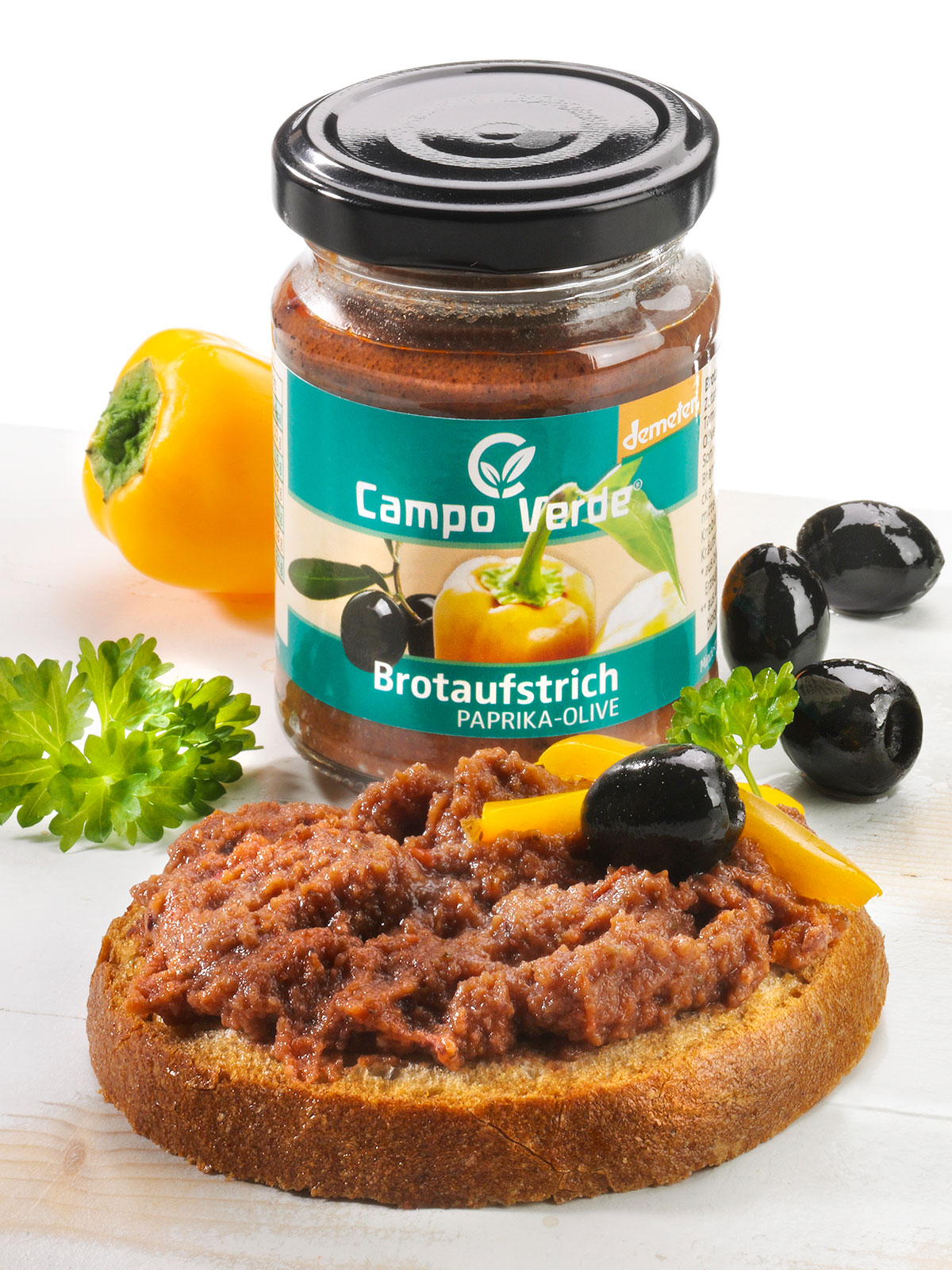 Bio-Aufstrich „Paprika-Olive“