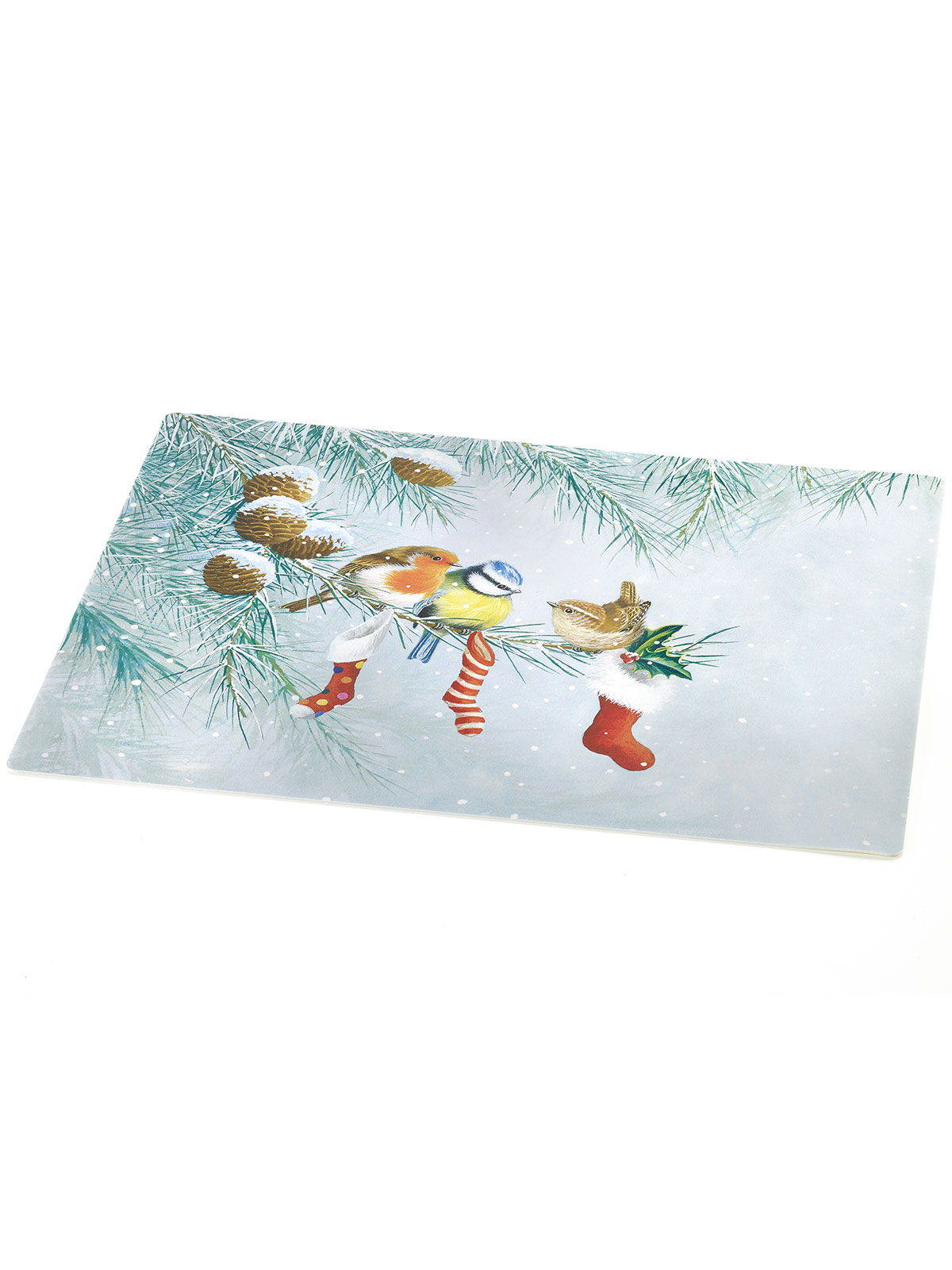 Tischset „Wintervögel“ Tischset „Wintervögel“