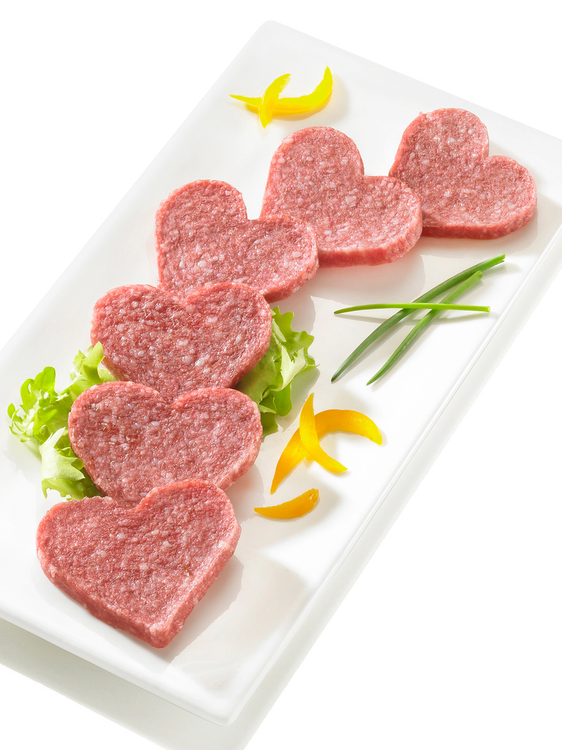 Salami-Herzchen