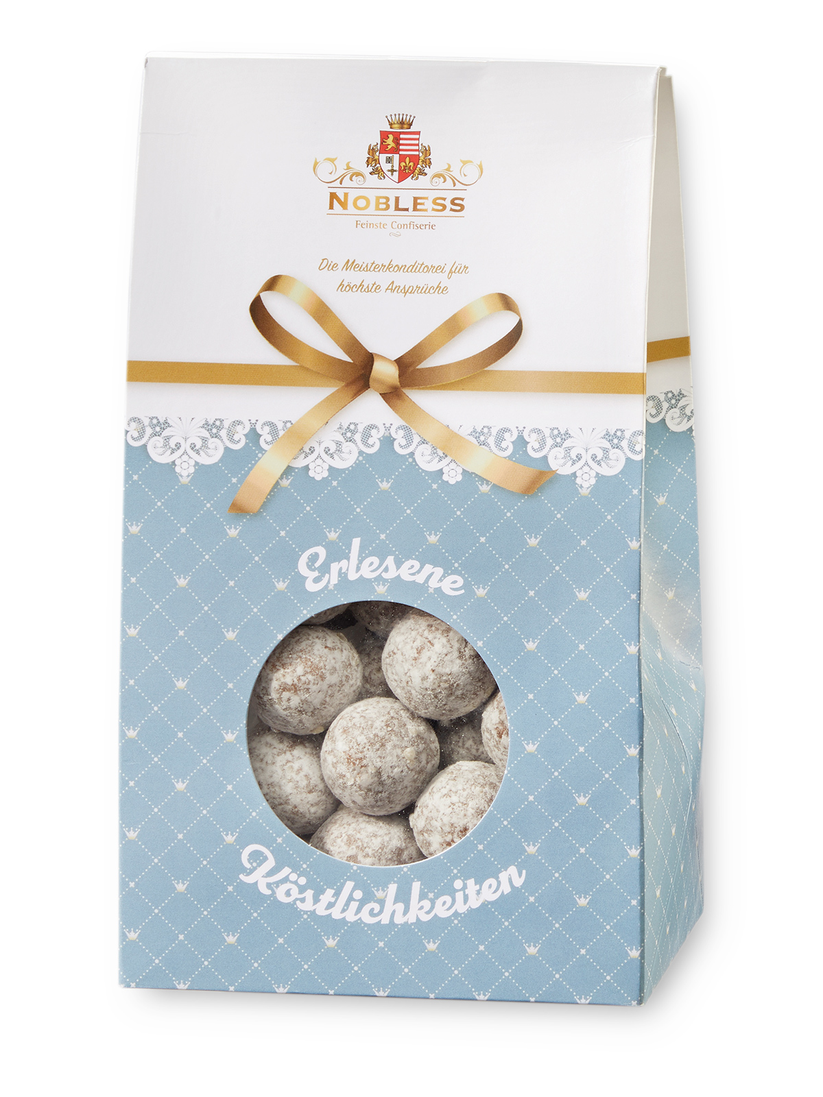 Nougat-Knister-Kugeln