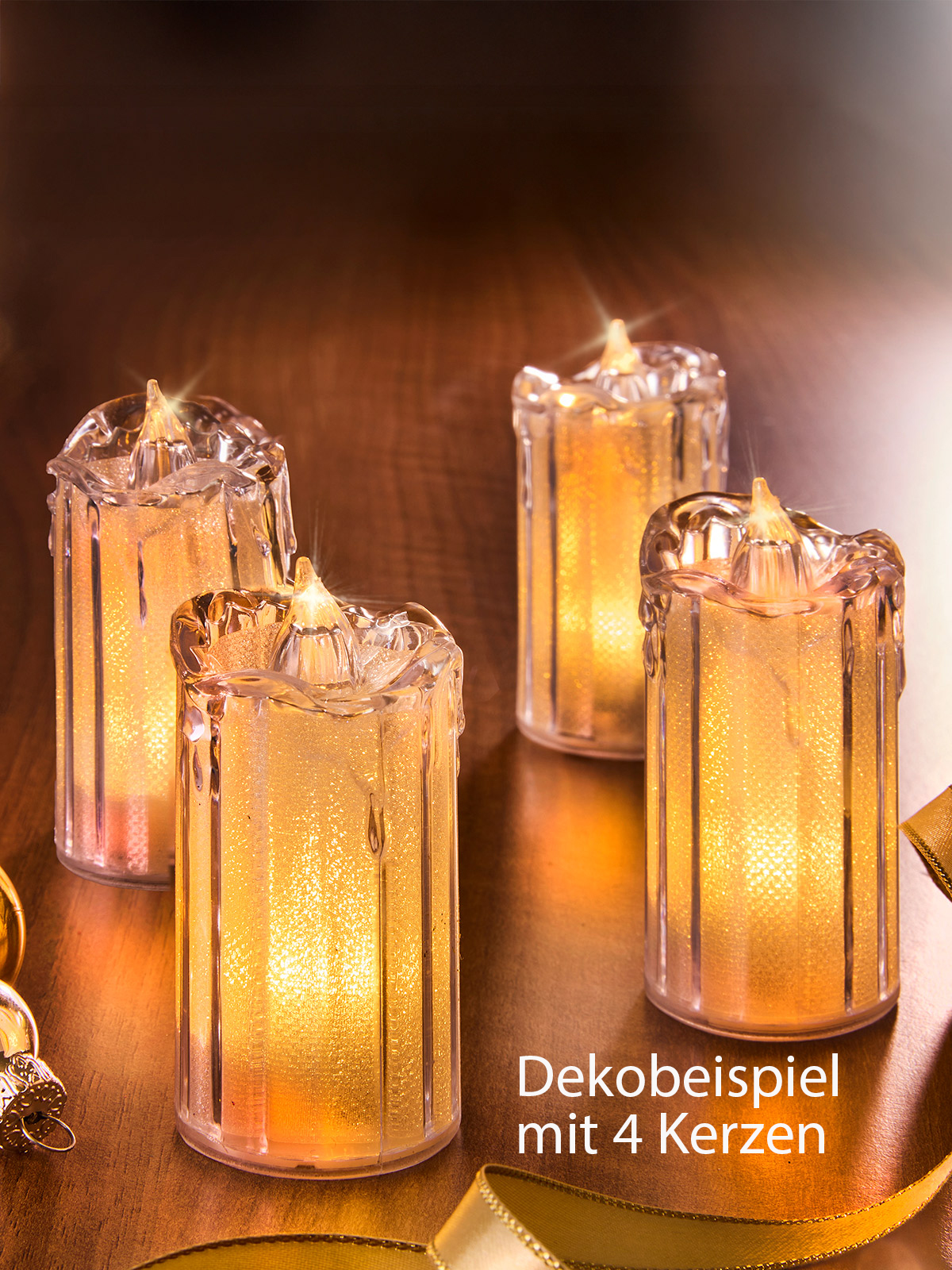 LED-Kerzen-Duo „Grace“