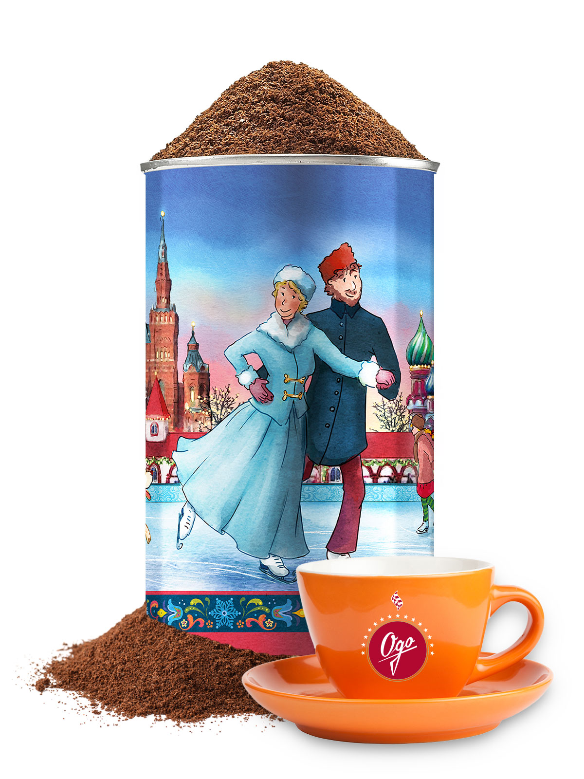 Festkaffee, gem. in Künstlerdose