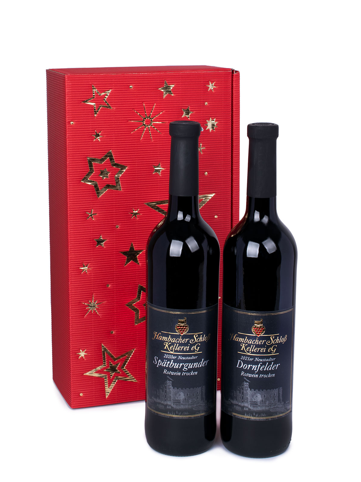 Schloss-Präsent „Rotwein“, Weihnachten