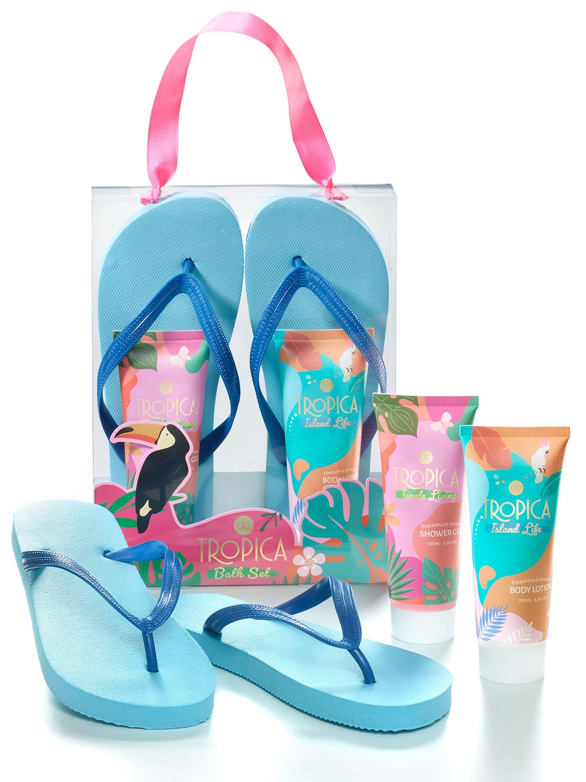 Badeset Flip Flops „Tropica“