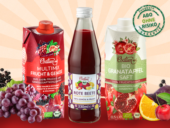 Saft-Abo abschließen & 10 € Gutschein sichern! Saft-Abo Angebot mit 10 € Gutschein und verschiedenen Fruchtsäften abschließen