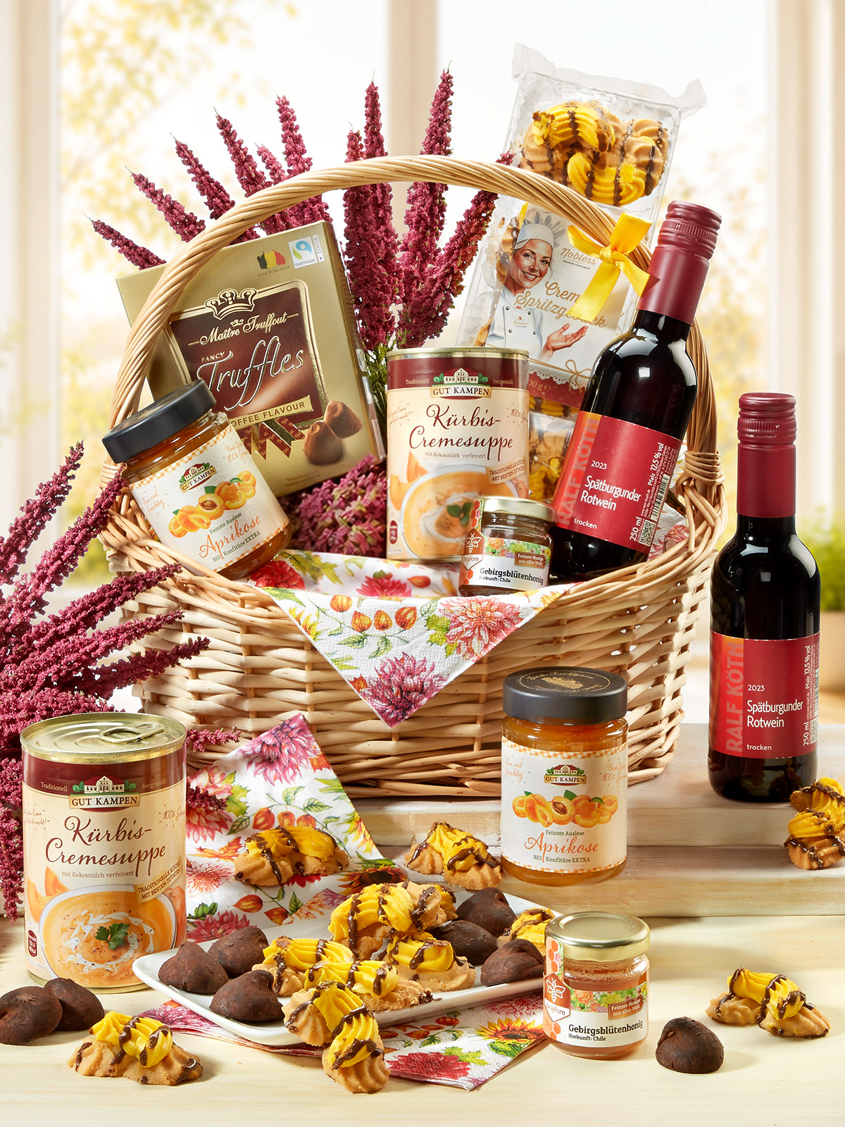 Präsentkorb „Goldener Herbst“