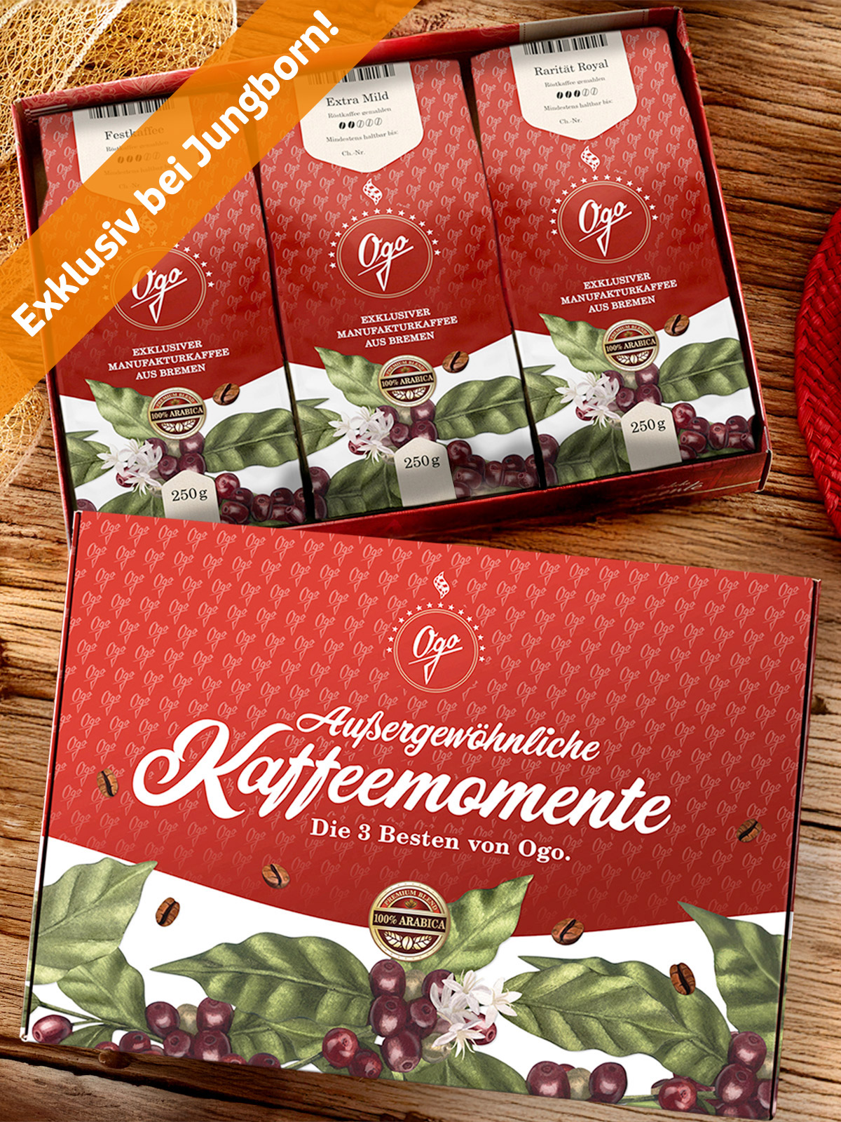 Außergewöhnliche Kaffeemomente, Bohne