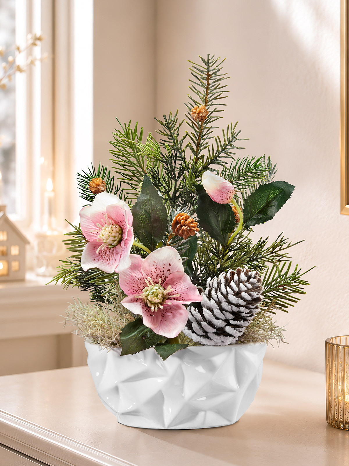 Gesteck „Christrose“