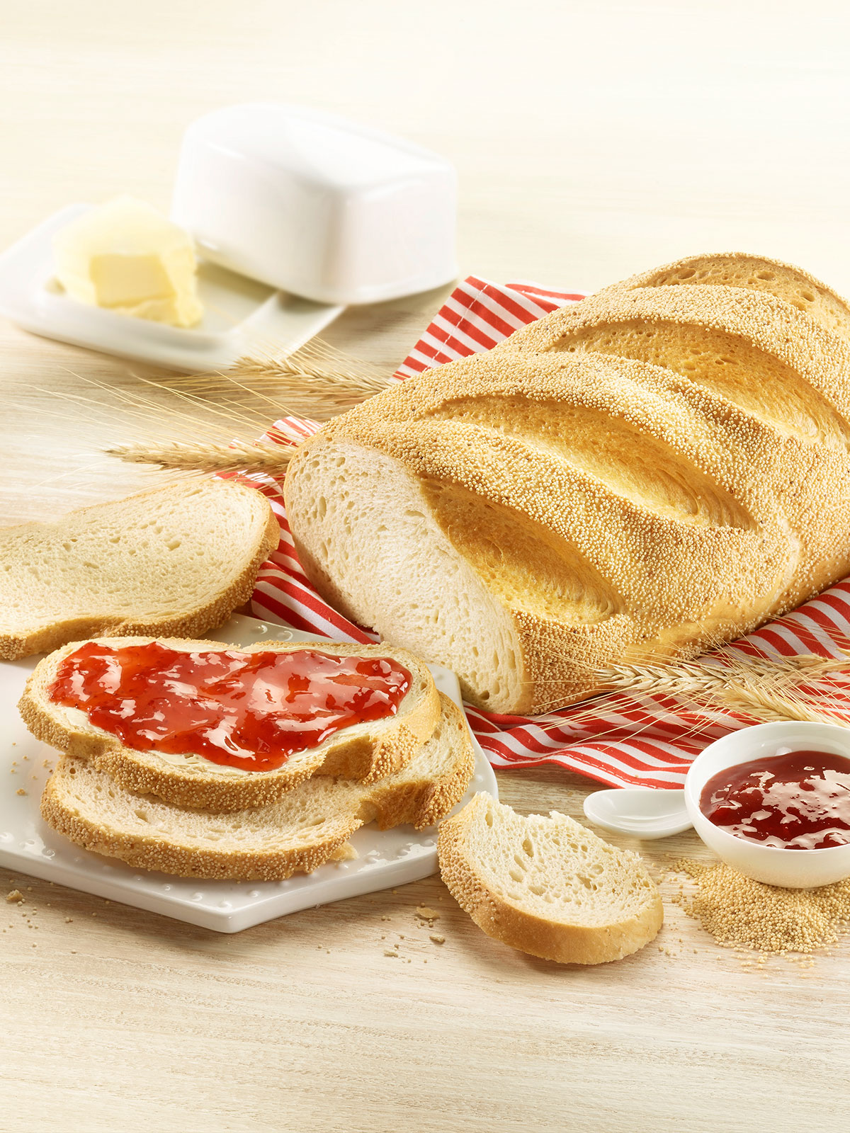 Dänisches Weißbrot