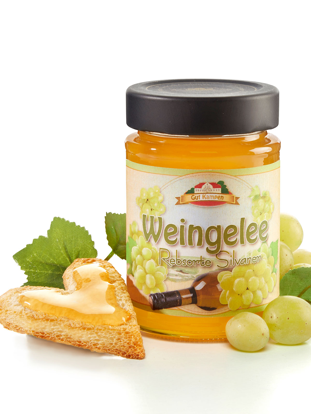 Weingelee Rebsorte „Silvaner“