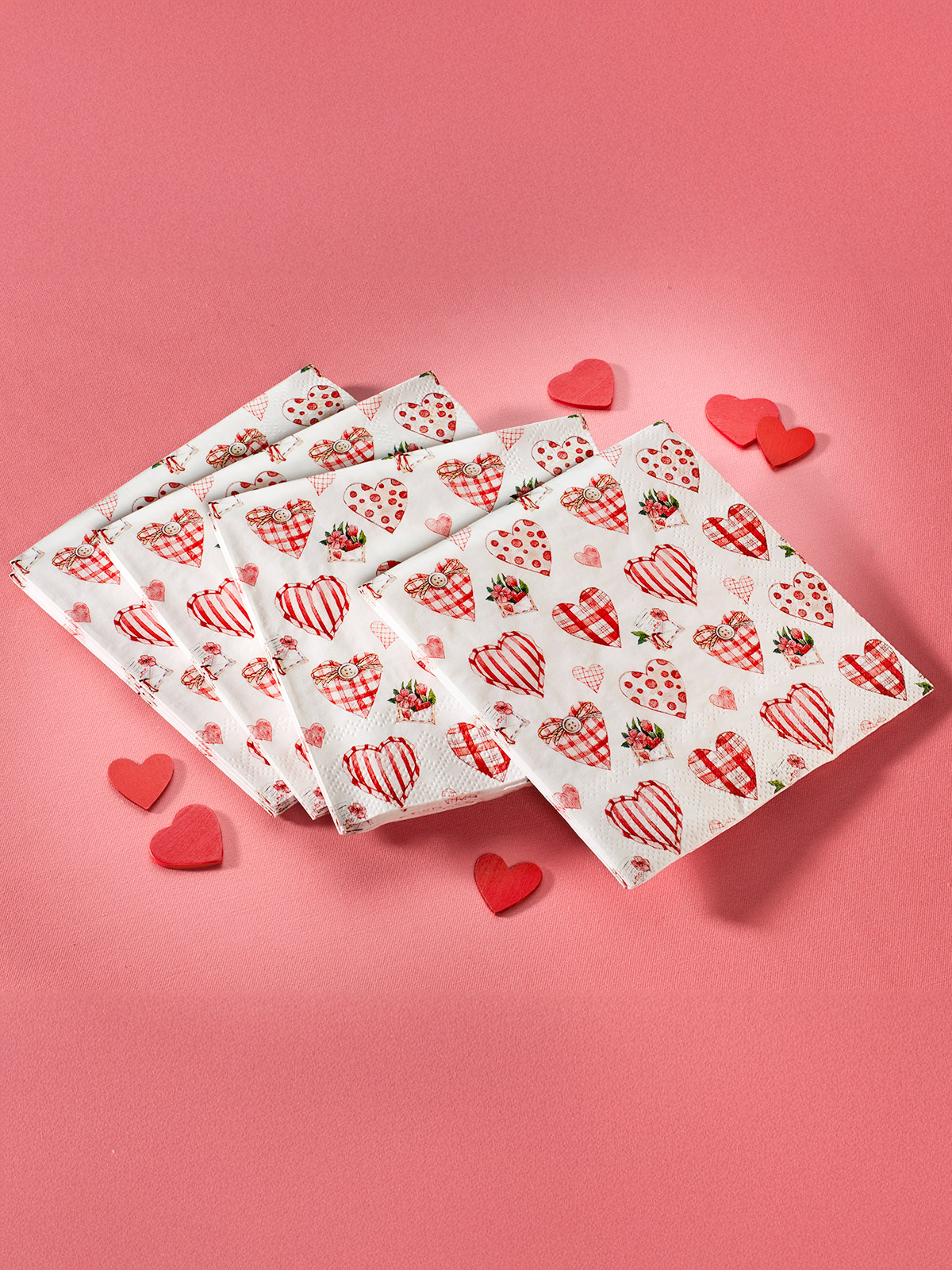 Servietten „Herzparade“