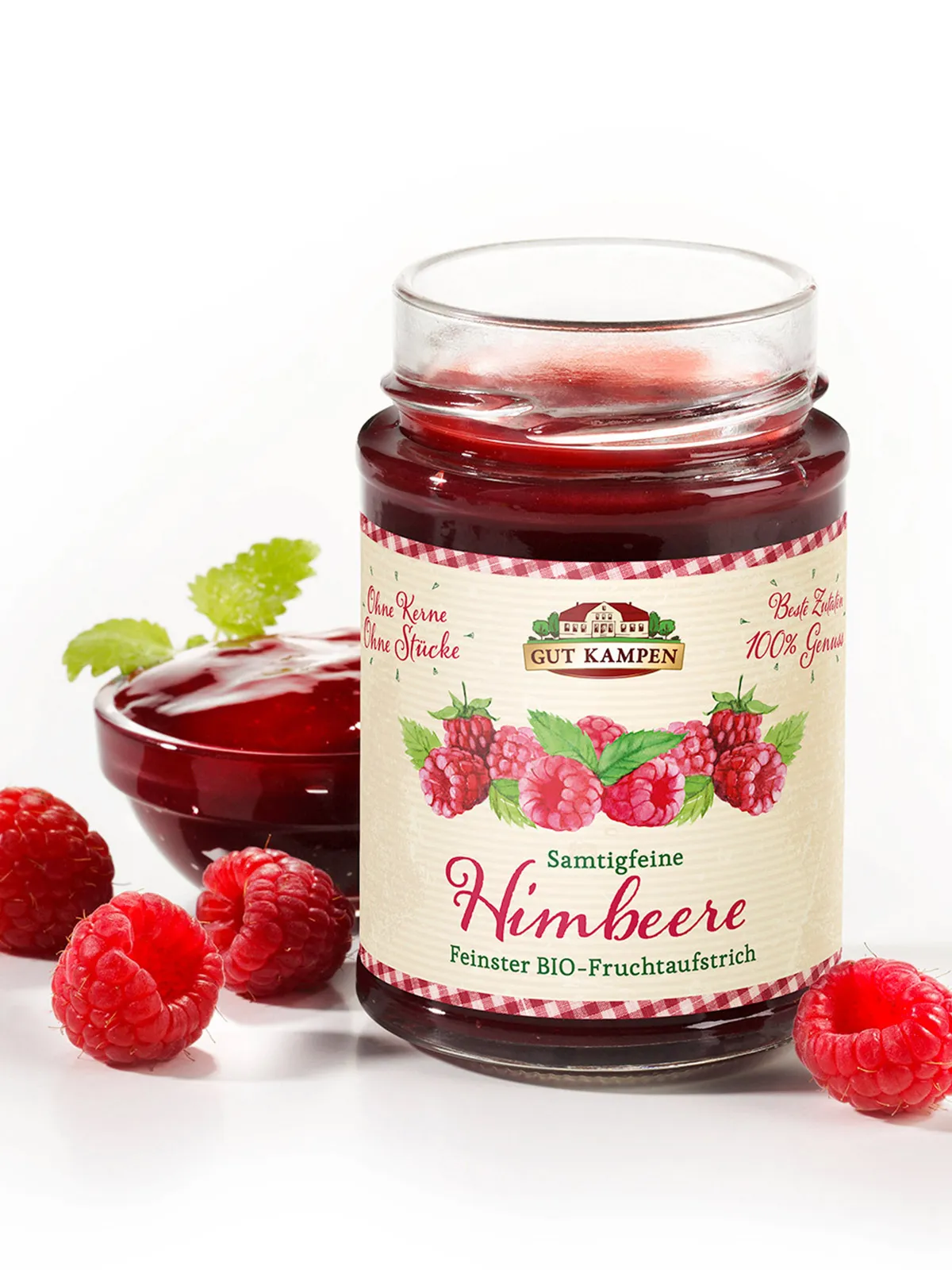 BIO Samtigfeine Himbeere
