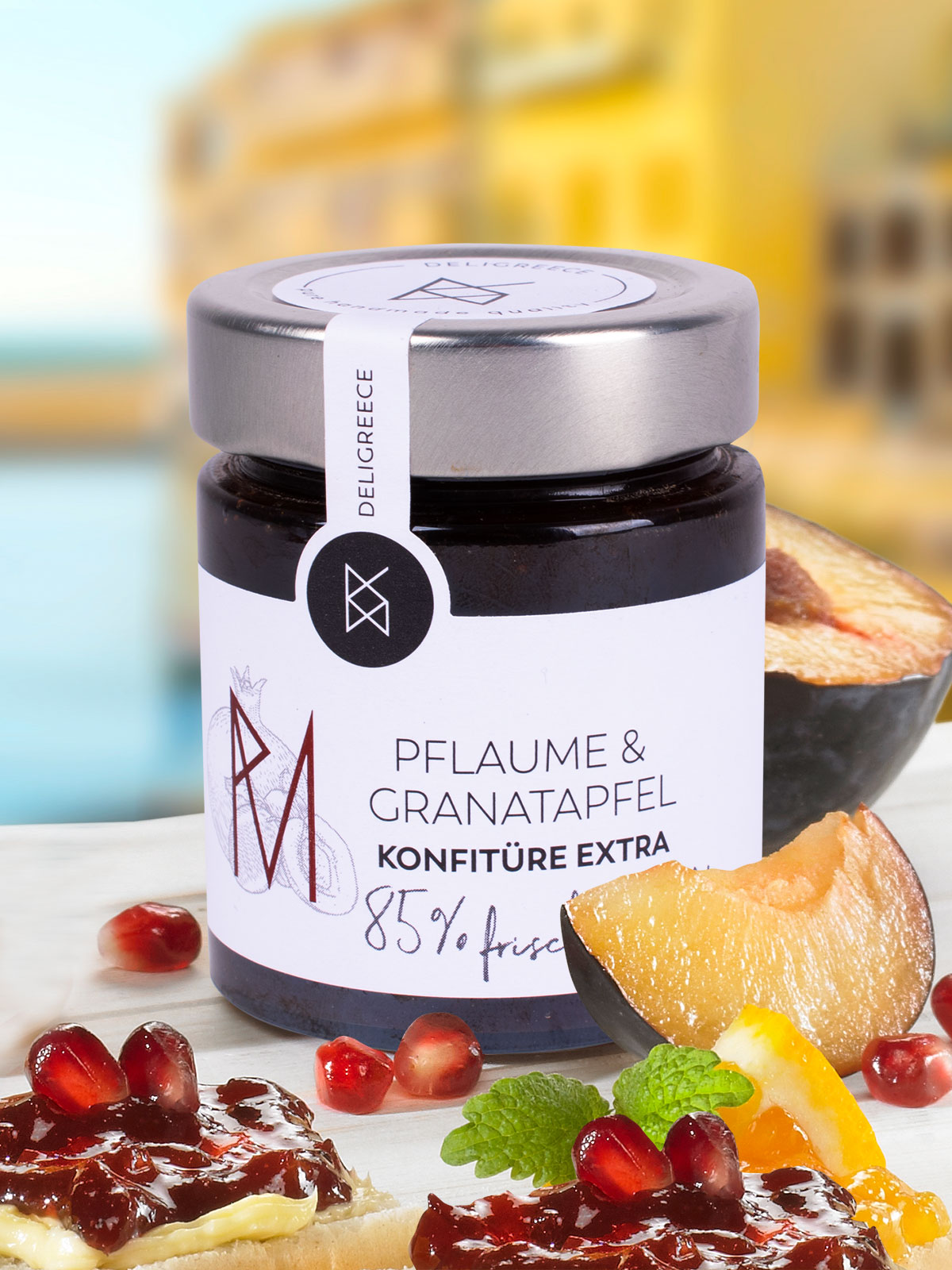 Pflaume Granatapfel 85%