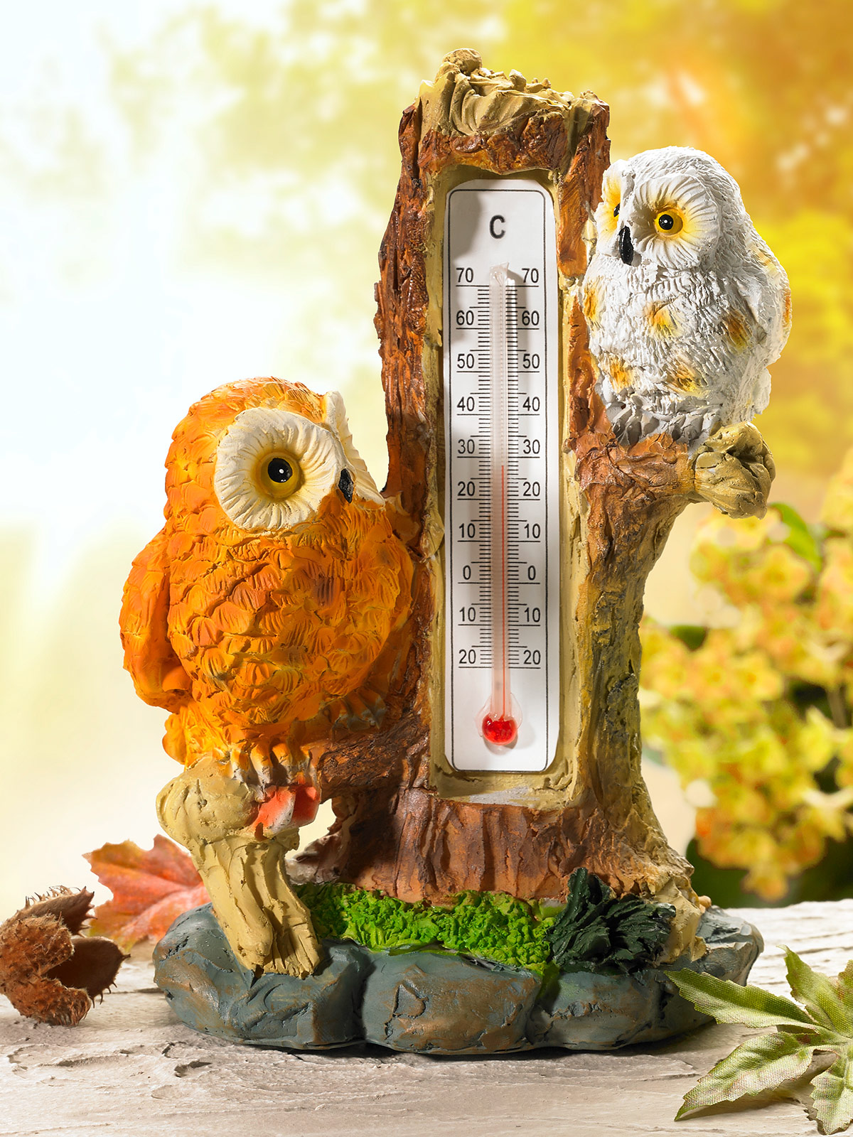 Thermometer „Eulen“