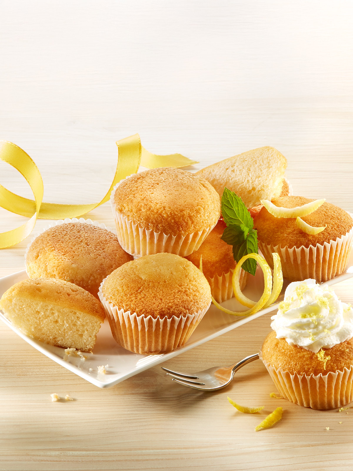 Muffin-Duo „Zitrone“