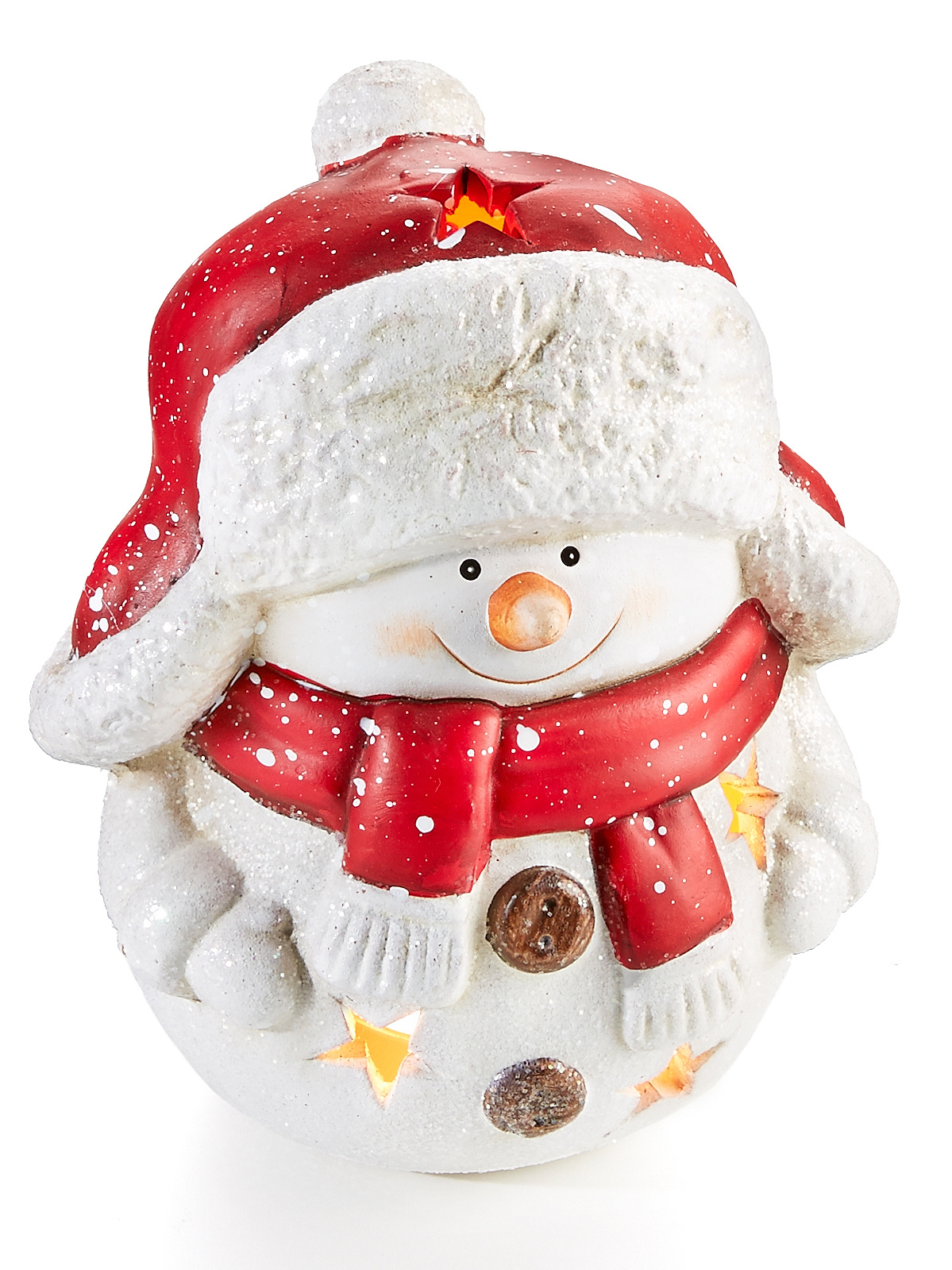 Windlicht "Schneemann"