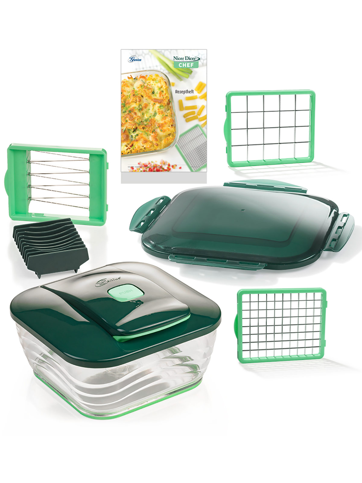 Nicer Dicer Chefset, 9-tlg.