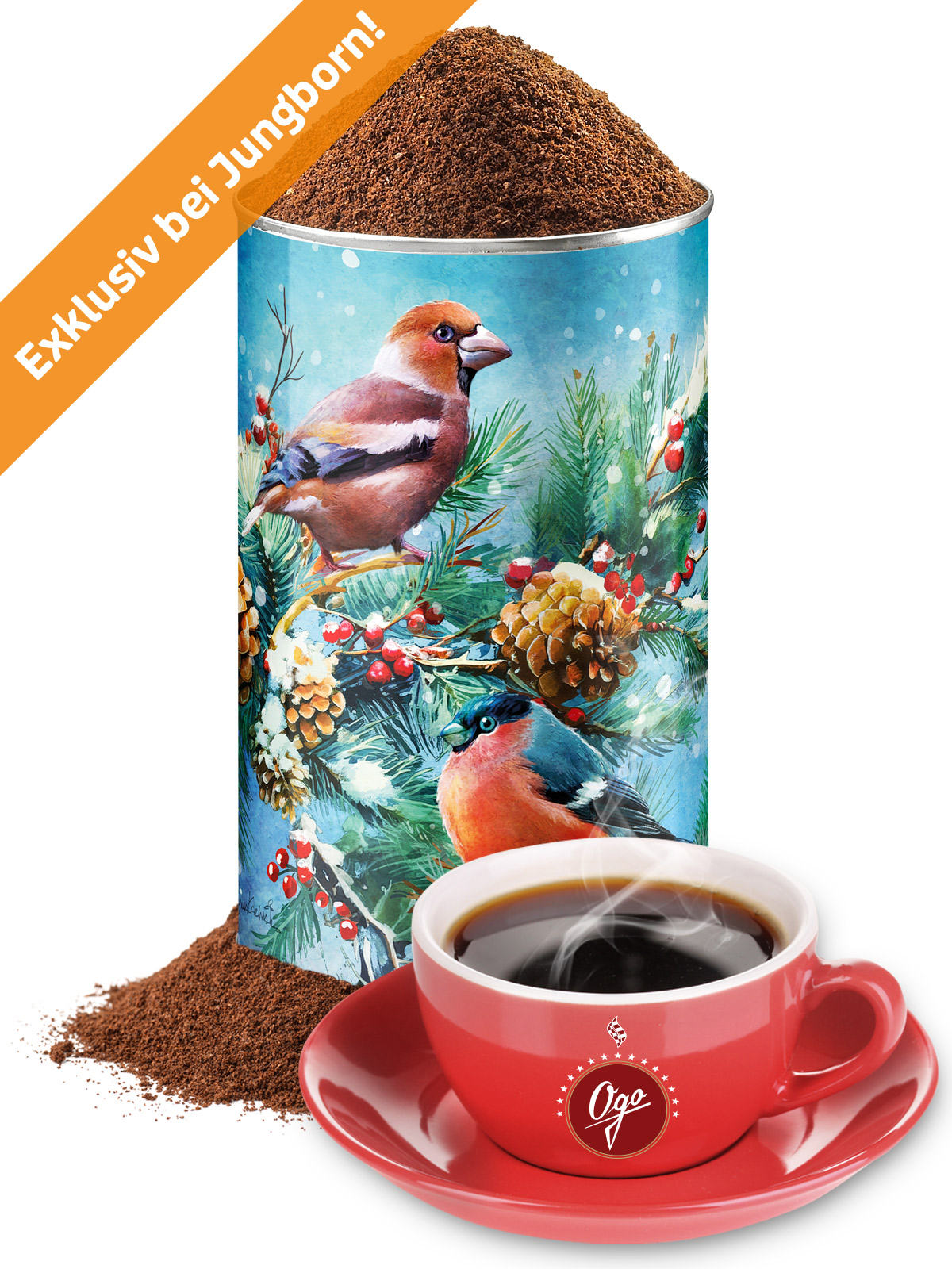 Festkaffee, gem. in Künstlerdose