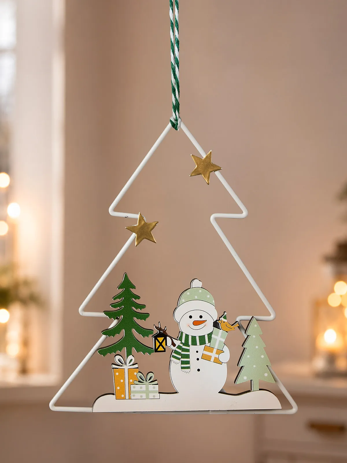 Deko-Hänger mit Schneemann