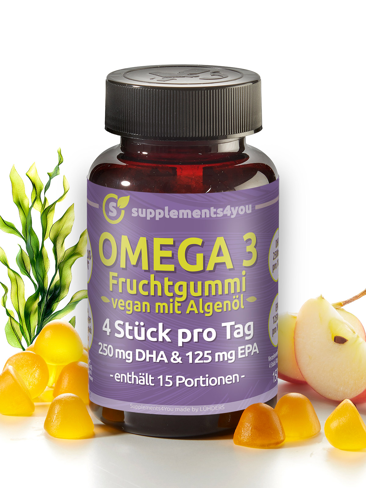 Omega-3-Fruchtgummi