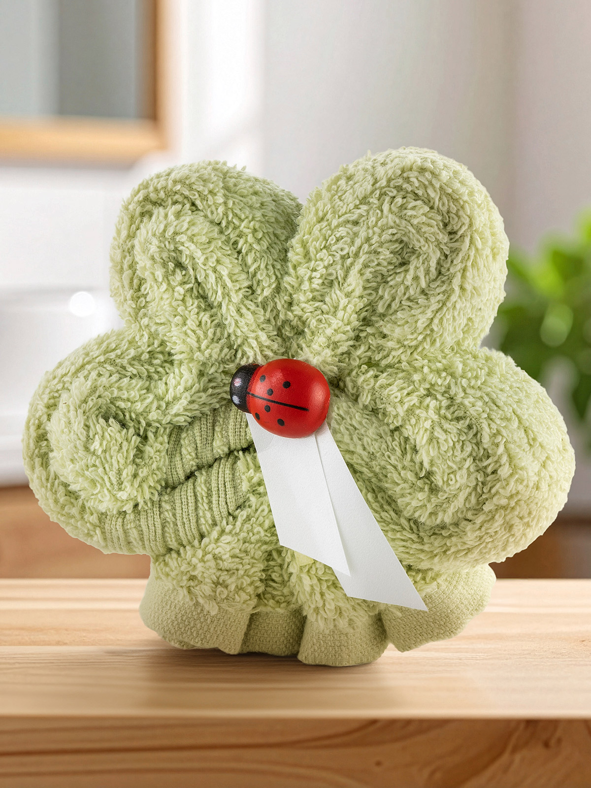 Frottier-Geschenk „Kleeblatt“