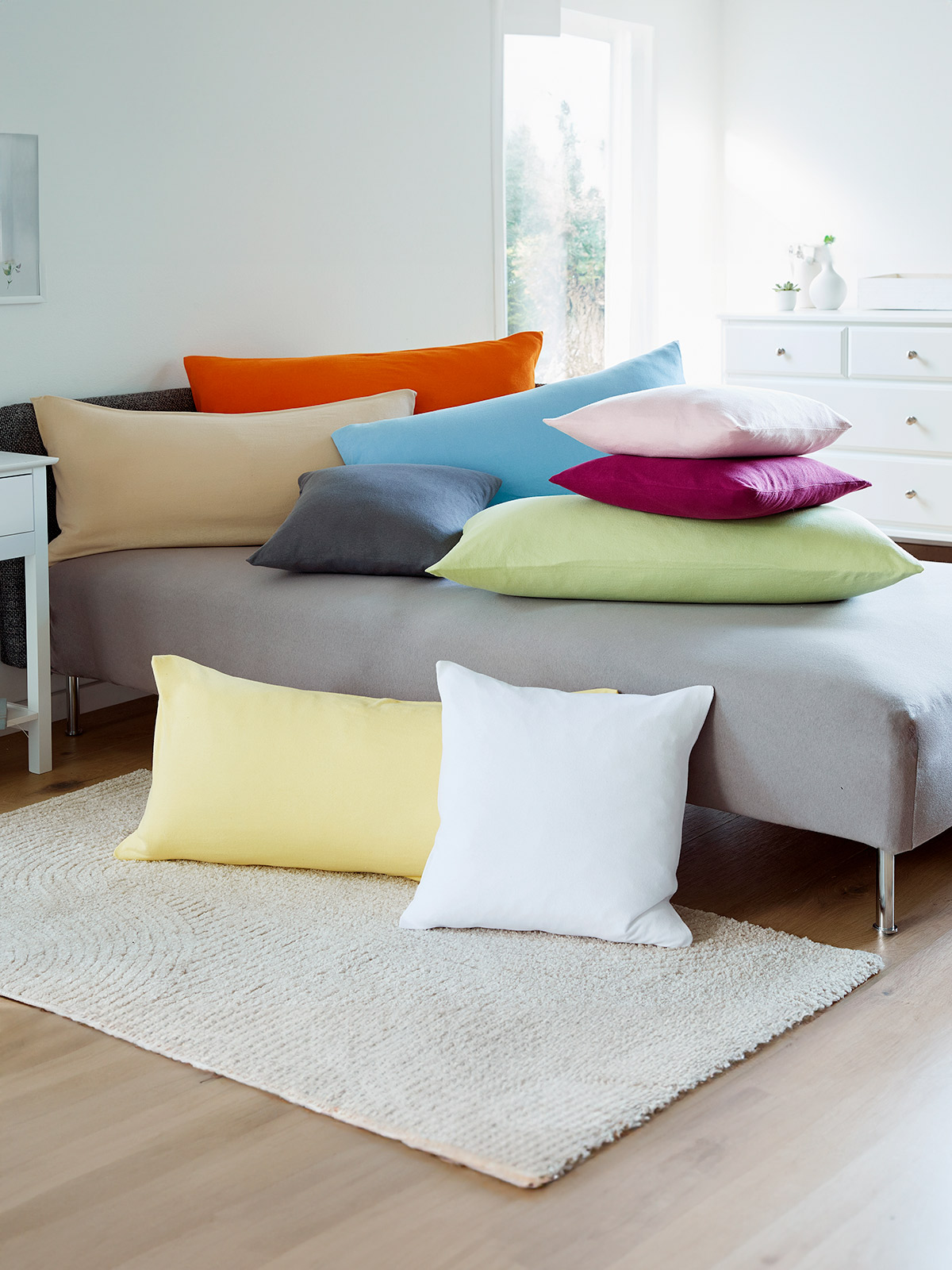 Kissenbezug „Pauline“, Natur Kissenbezug „Pauline“, Natur