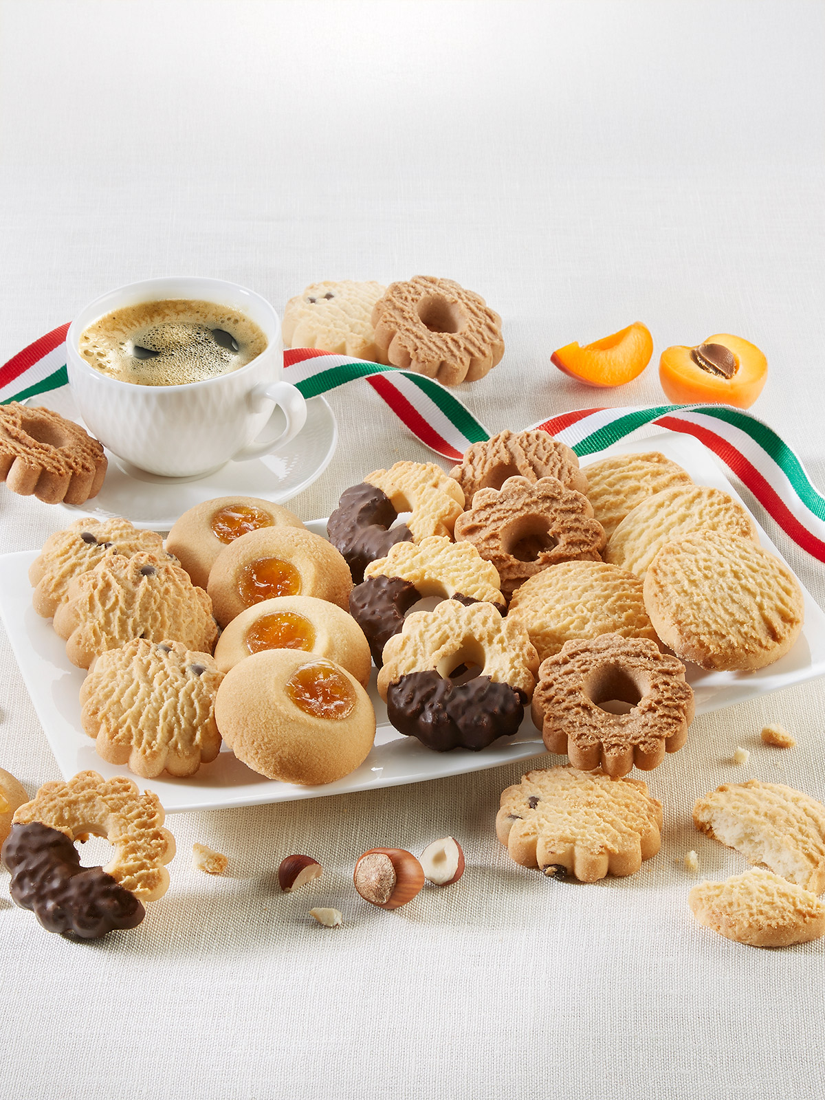 Italienische Gebäck-Mischung