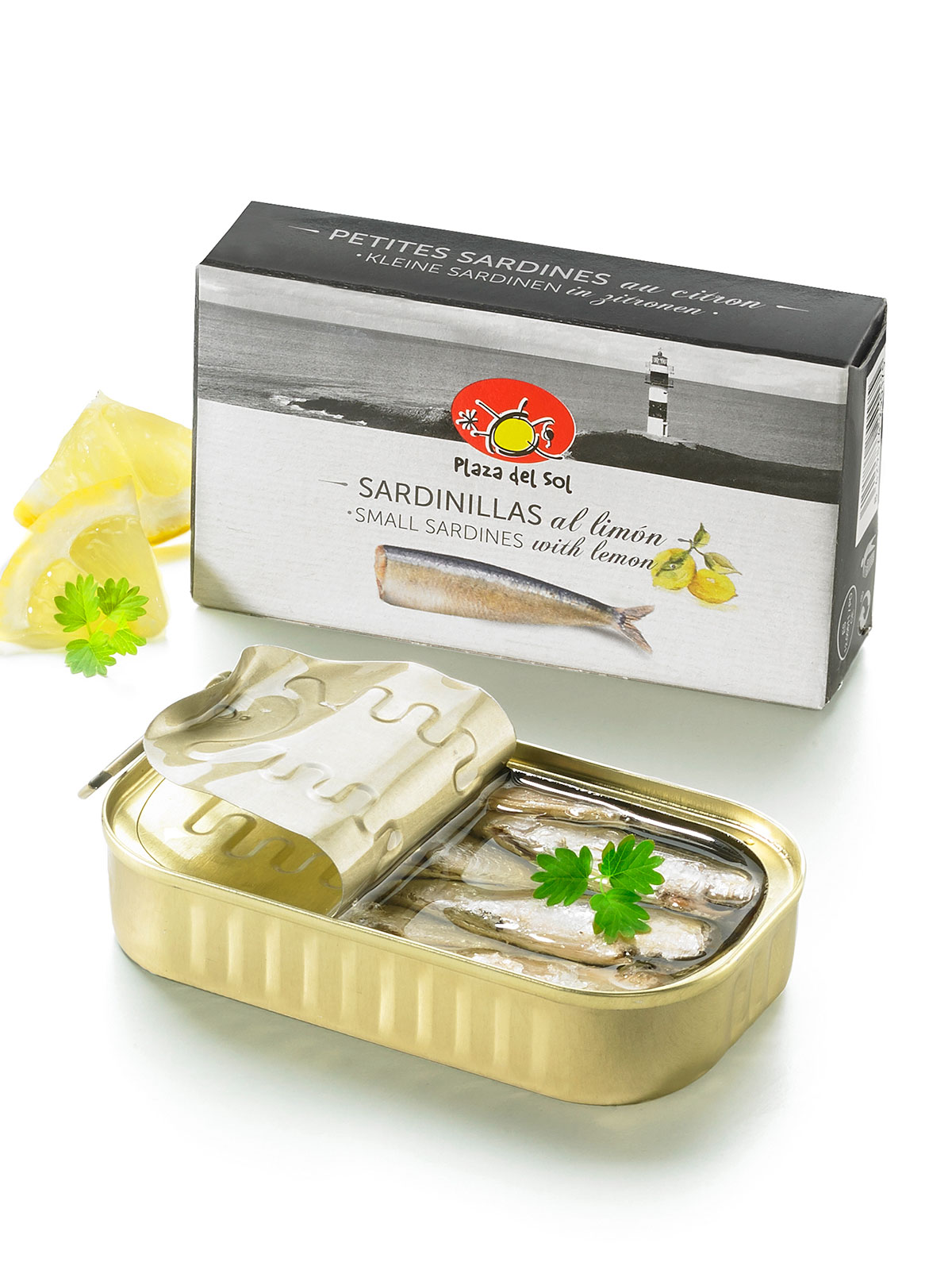 Sardinen mit Zitrone Sardinen mit Zitrone
