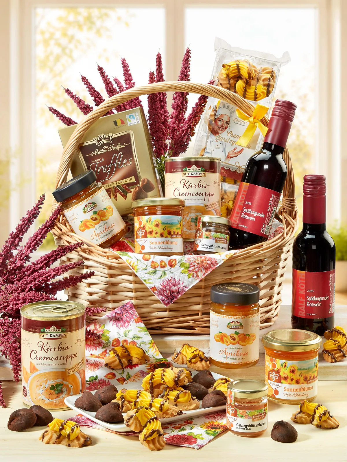 Präsentkorb „Goldener Herbst“